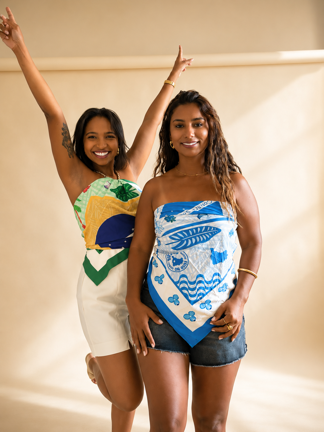 Brazil Mini Silk Scarf