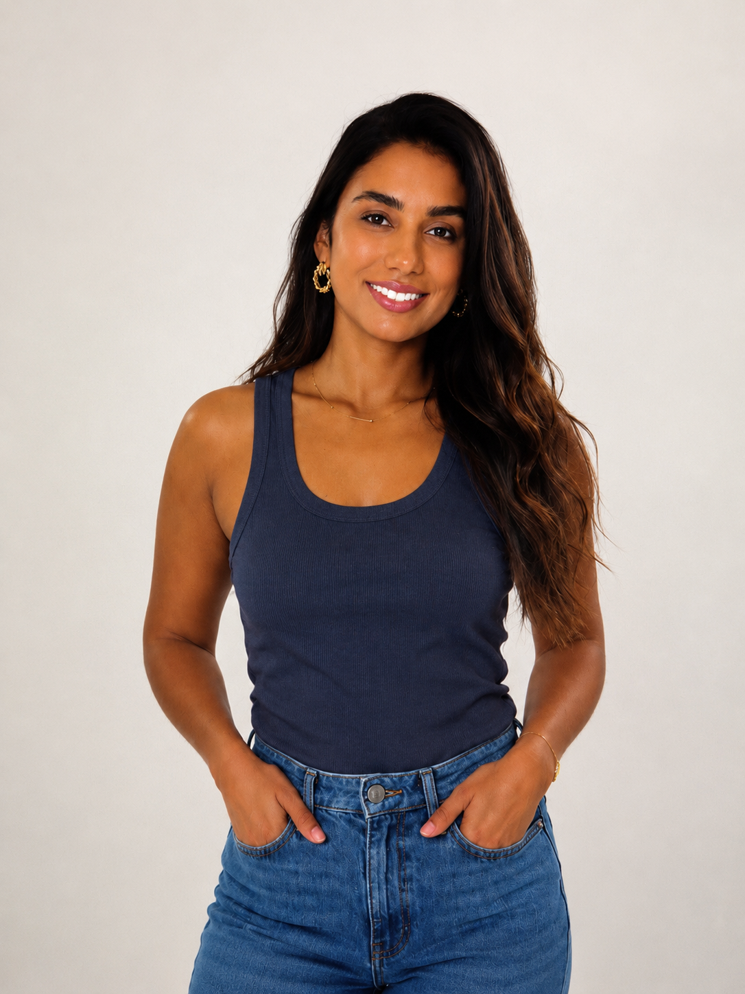 Essential Rib tank Top