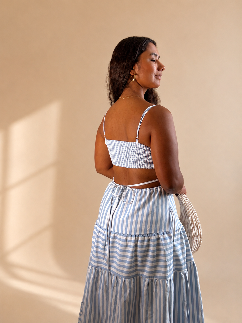 Serenity Striped Maxi Dress