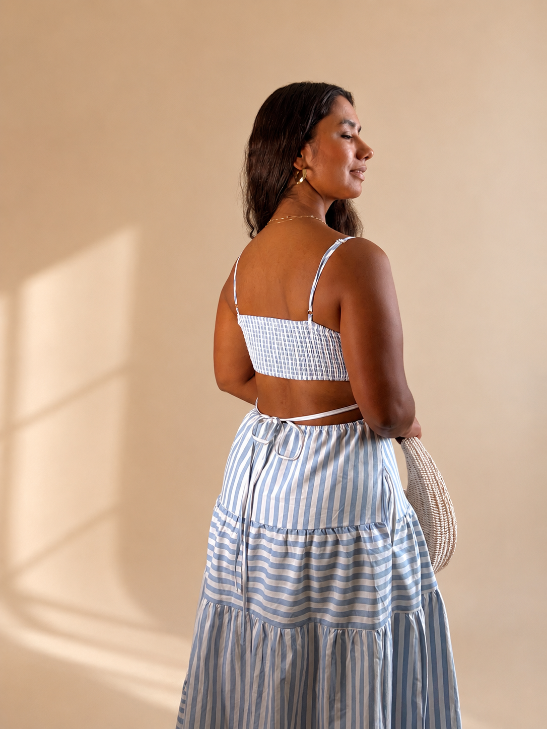 Serenity Striped Maxi Dress