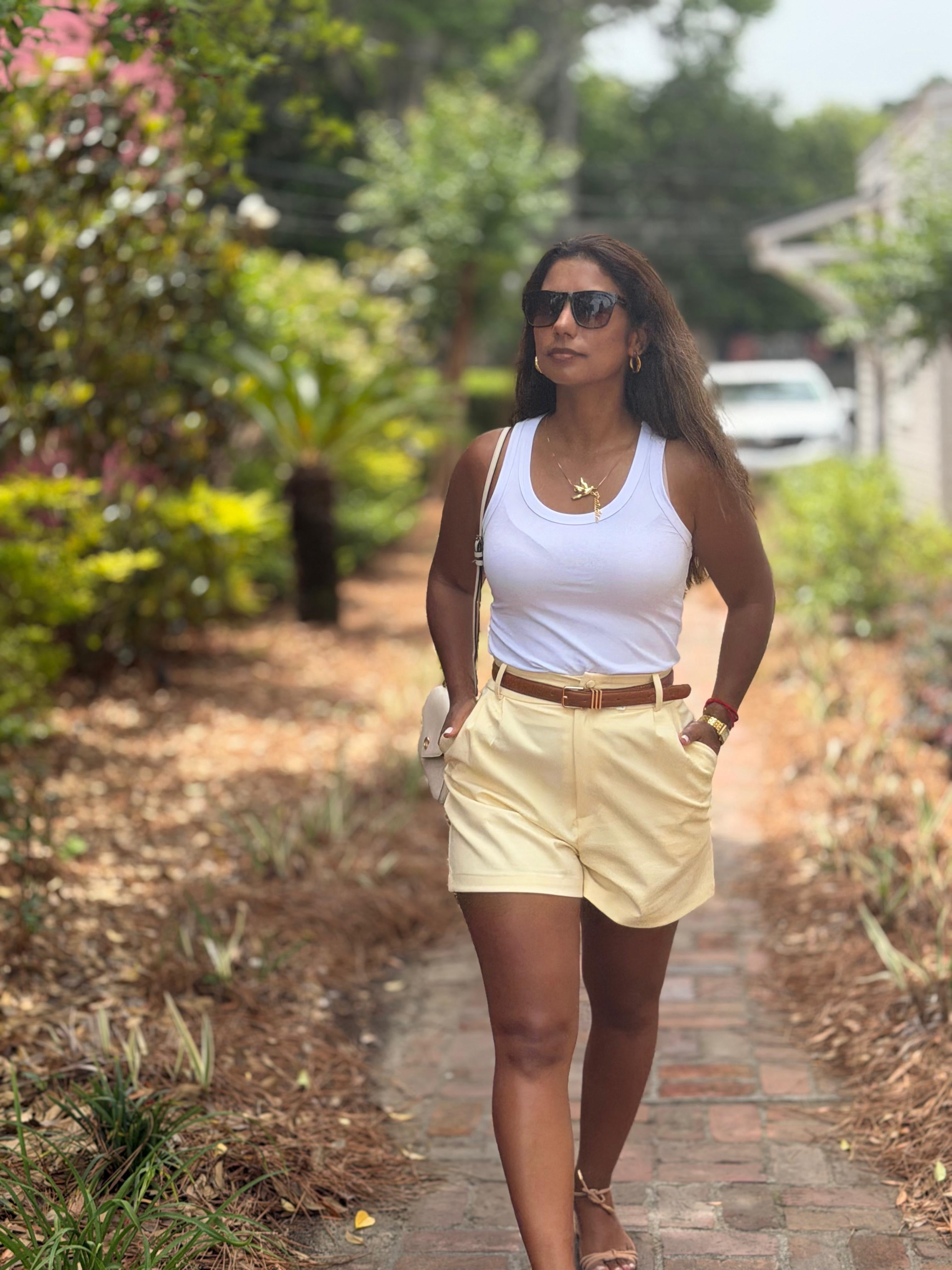 High-Waisted Shorts