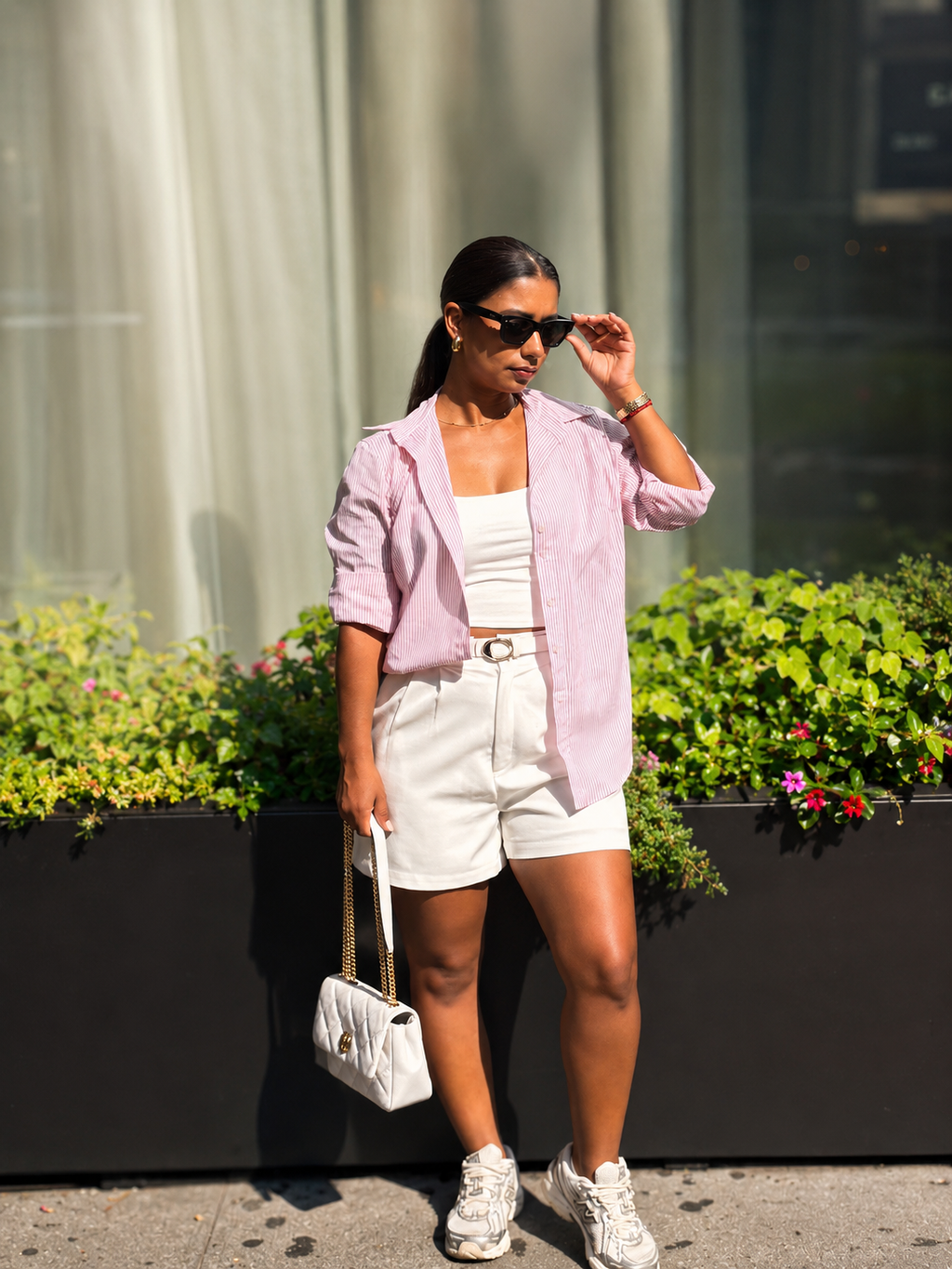 Classic Striped Button-Up Shirt