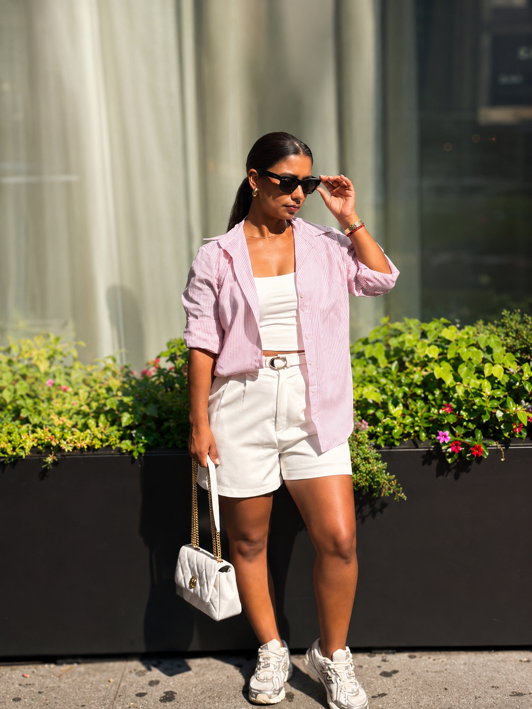 Classic Striped Button-Up Shirt