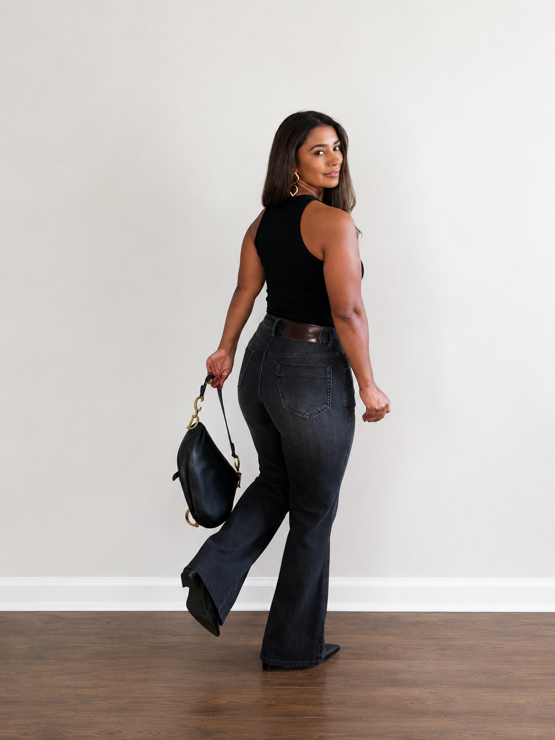 Dark Wash Flare Jeans