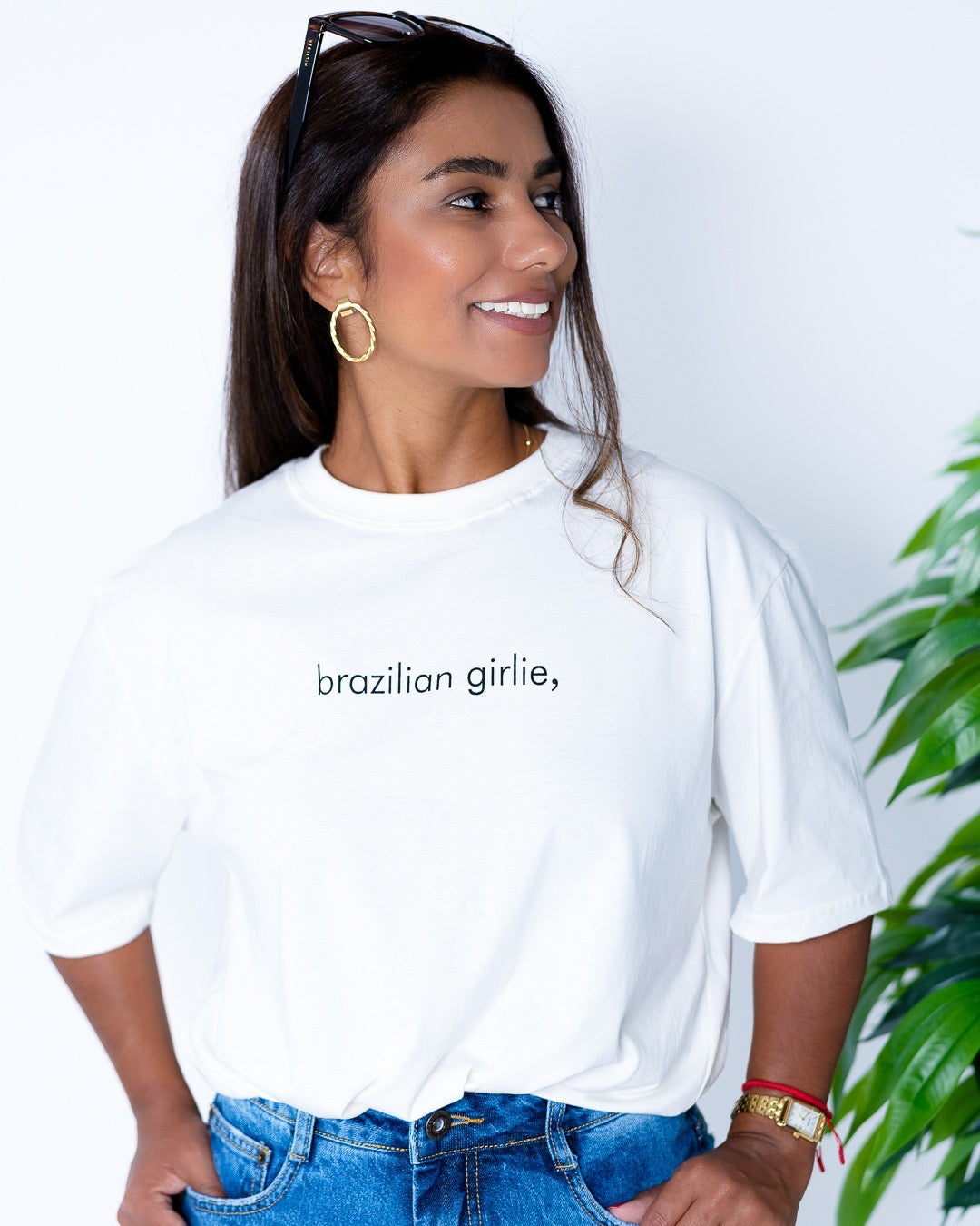 BRAZILIAN GIRLIE OVERSIZED TEE