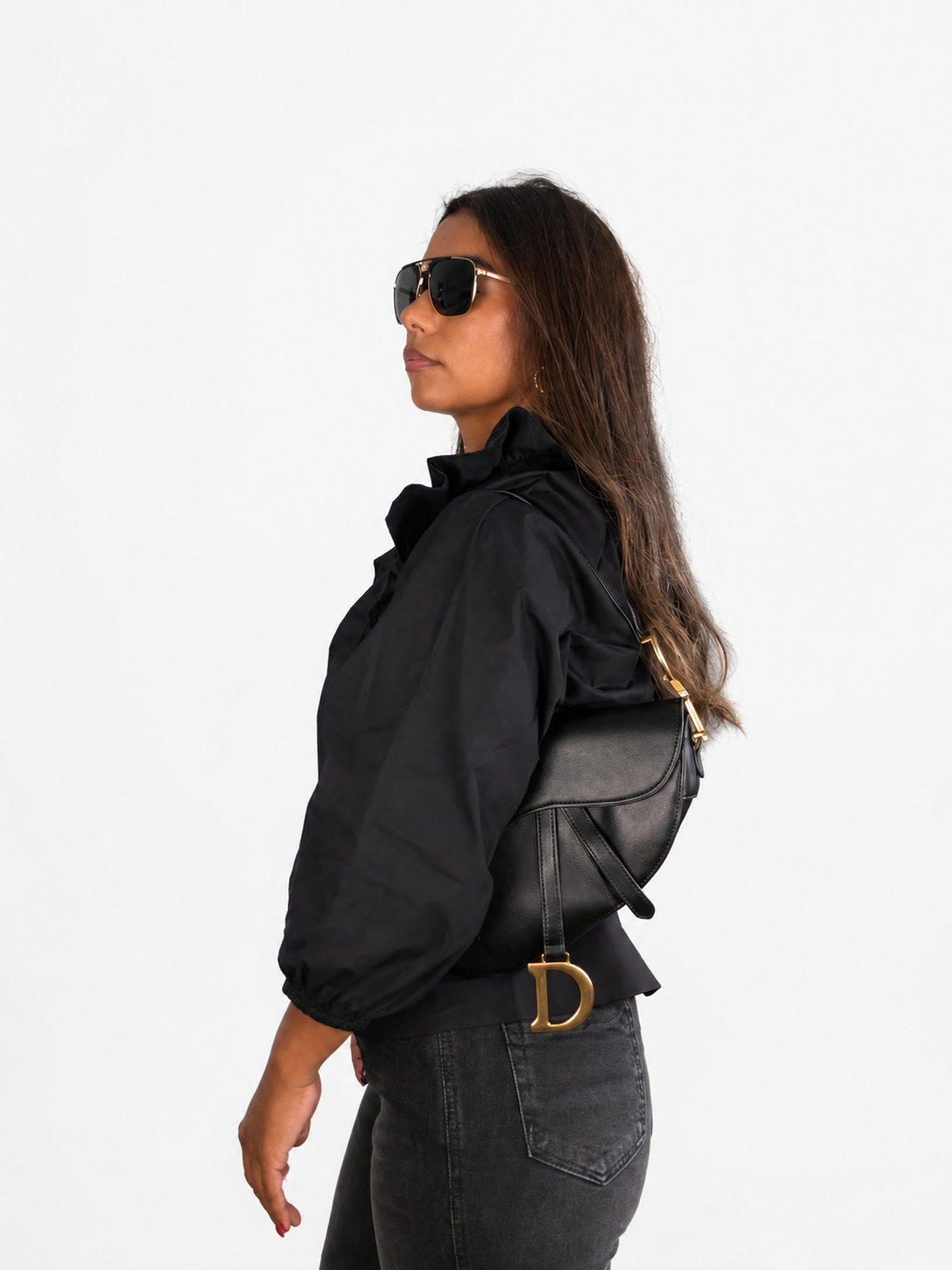 Black Statement Blouse