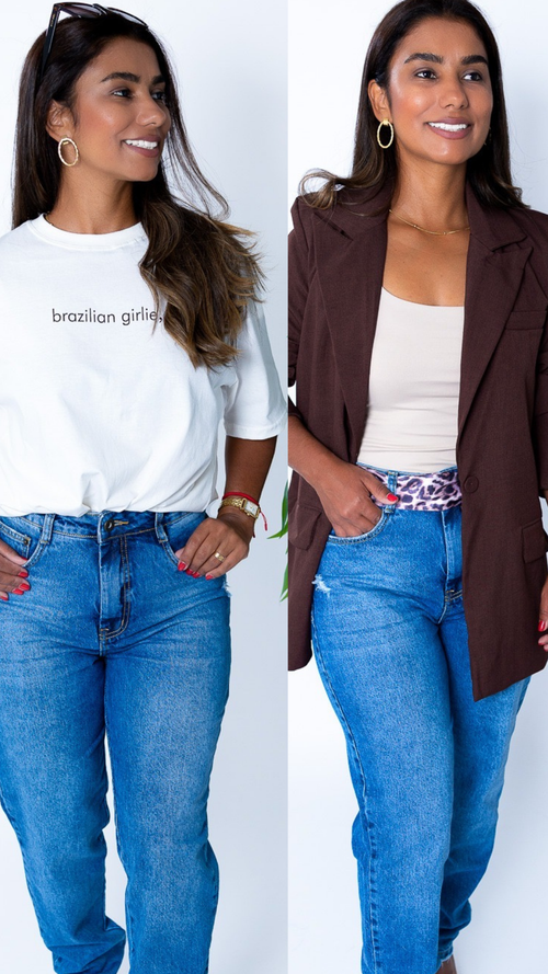 Classic Straight Leg Jeans