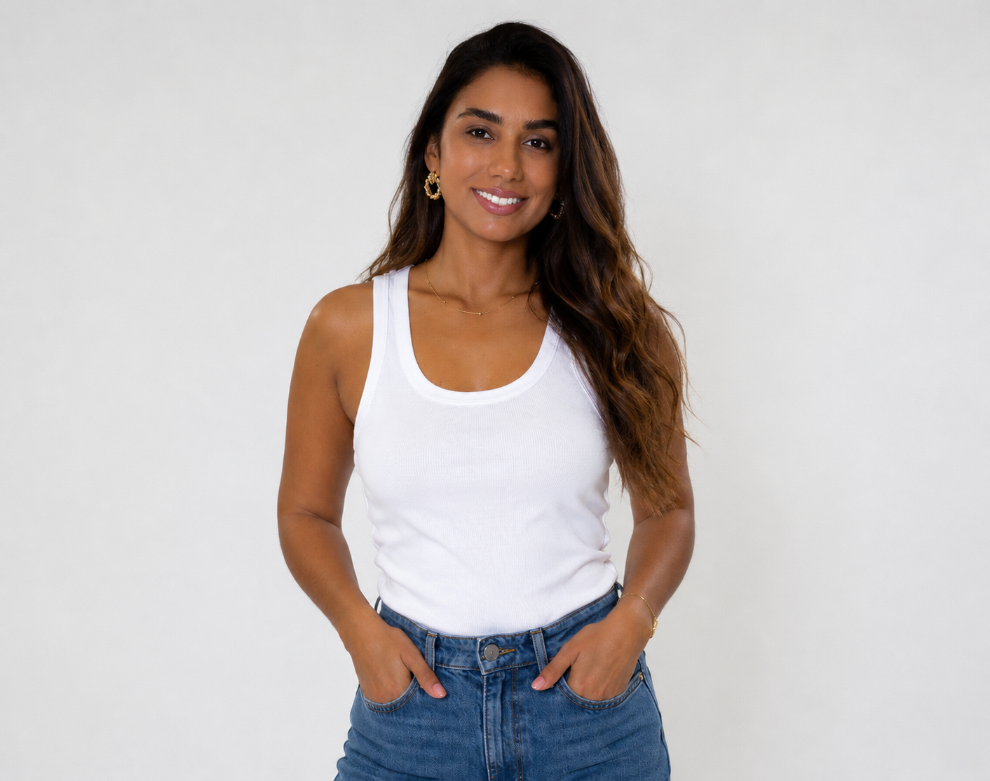 Essential Rib tank Top