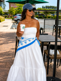 Strapless Maxi Dress
