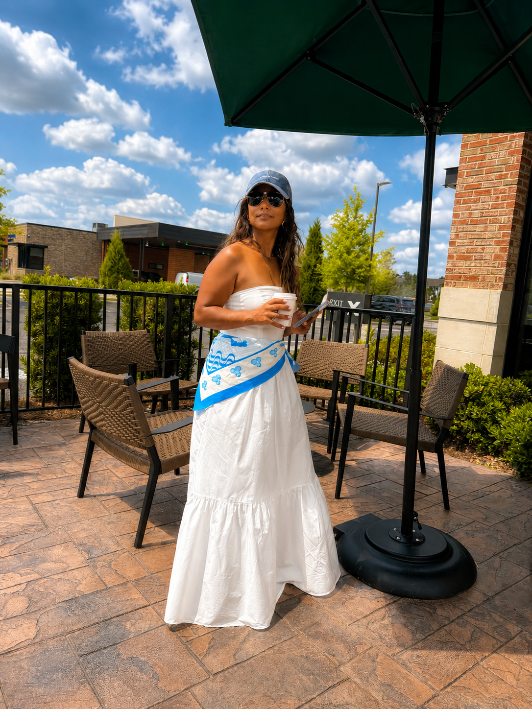 Strapless Maxi Dress
