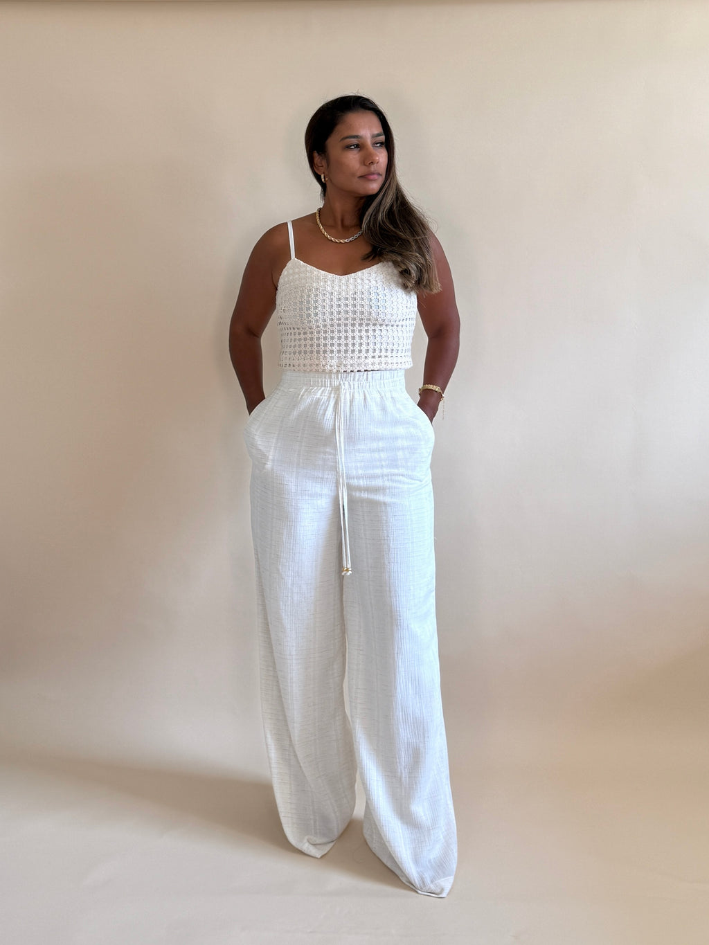 Wide-Leg Pants – Off White