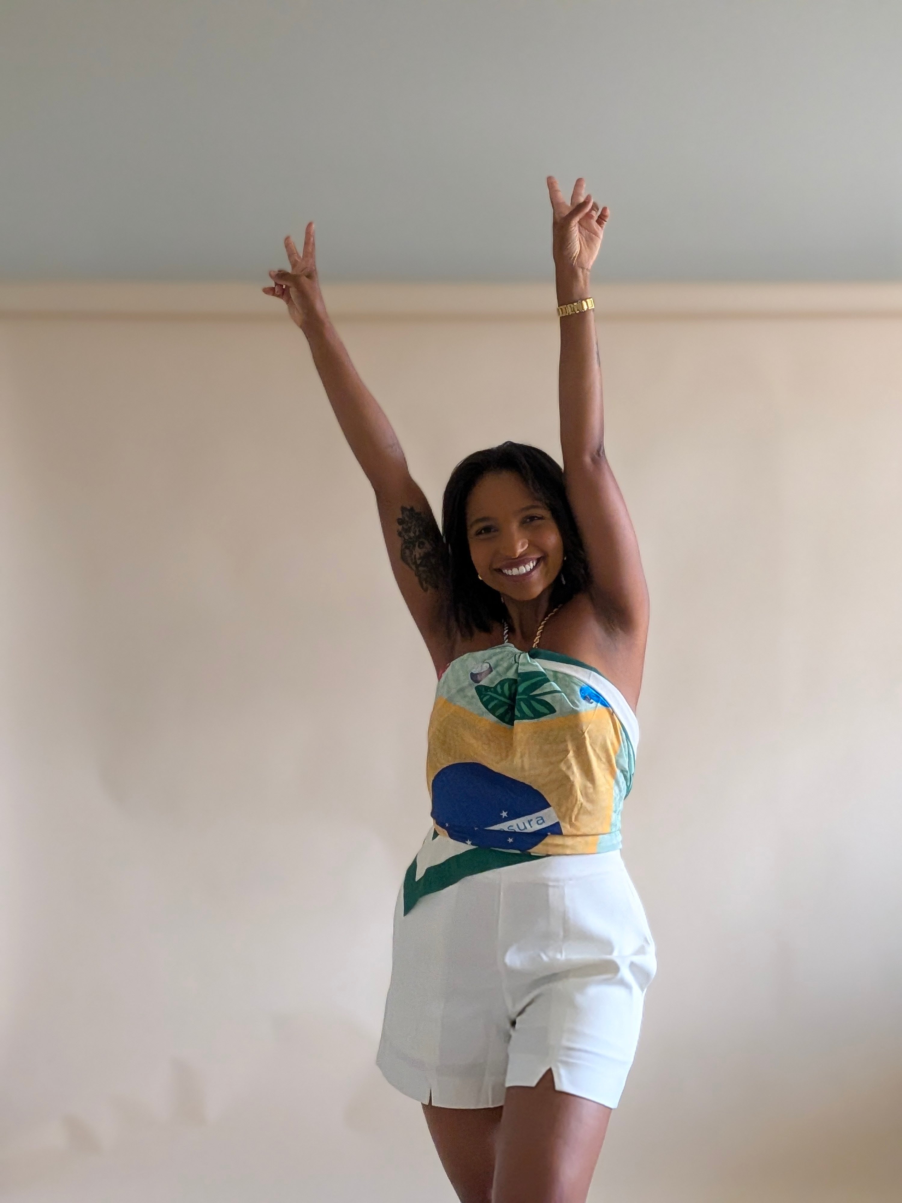 Brazil Mini Silk Scarf